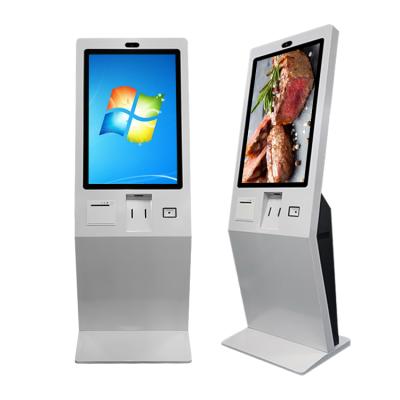 China SDK Electronic Self Service Kiosk 27 32 Inch Payment Mobile Buffet Machine Self Service Ordering Kiosk for sale