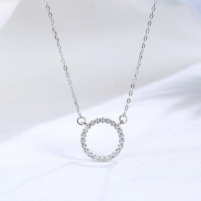 China FASHIONABLE Jewelry Necklace 925 Silver Tongling Crystal Pendants For Necklaces Women Diamond Fashion Delicate Necklaces for sale