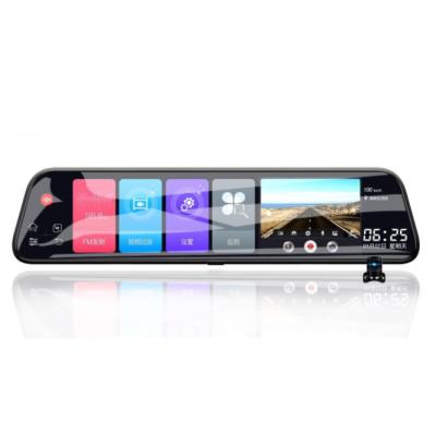 China Newest Bluetooth car hd 128G 48 hours automobile data driving recorder 4g camera mirror wifi D50 for sale