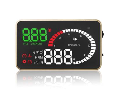 China 2021 new high quality clock HUD car hud display gps for Audi for sale