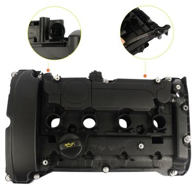 China New Engine Parts Cylinder Head Valve Cover For Citroen Peugeot 1.6THP 9812071480 Standard Size 9812828980 for sale