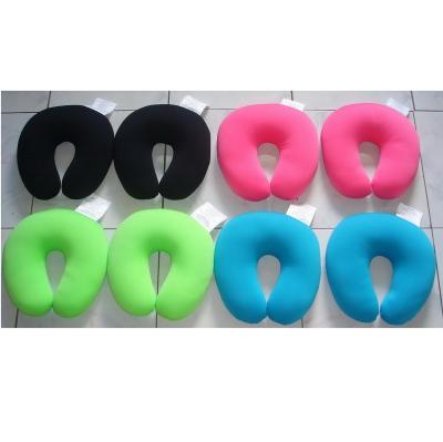 China Anti-Static Spandex Beads U Neck Pillow, Microbeads Travel Pillow, EPS Neck Pillow for sale