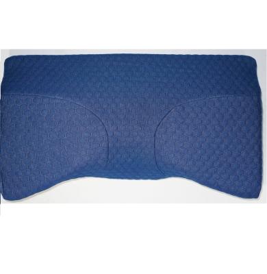 China Anti-Apnea New Blue Butterfly Shaped Ergonomic Memory Foam Pillow. Lash Pillow. for sale