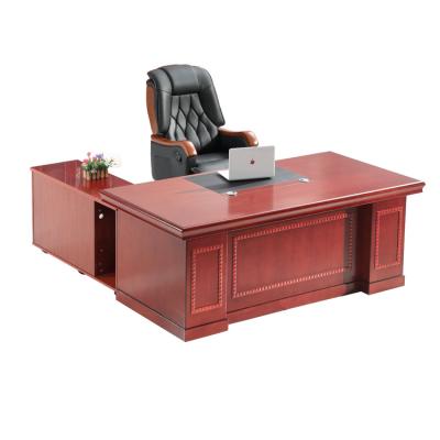 China YP01 China extendable hot selling office furniture with painting l shape boss desk extension wood veneer table for sale