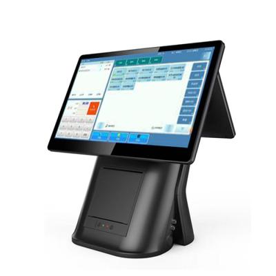 China New Truepos model RH-568 15 inch touch screen pos terminal with 32G thermal printer for sale