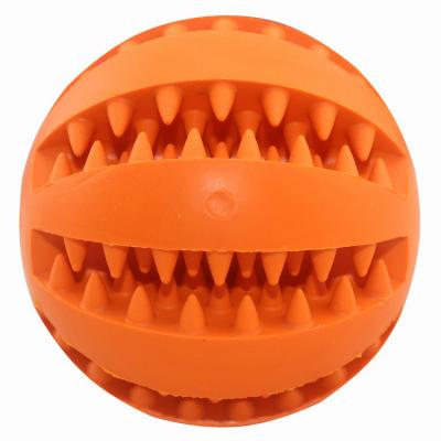 China Amazon Success Factory Wholesale Big Bite Resistant Rubber Mint Flavor Dog Toys Eco Dog Toy Stocked Ball Toy for sale