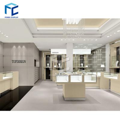 China Modern Or Customized Luxury Counter Jewelry Shop Display Furniture With Jewelry Shop Counter Design for sale