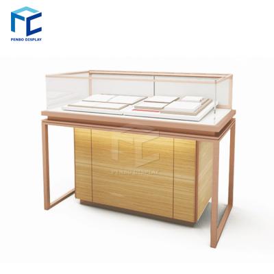 China Jewelry Showcase For Kiosk Gold Jewelry Shop Furniture Jewelry Display With Lock Shop Display For Jewelry for sale