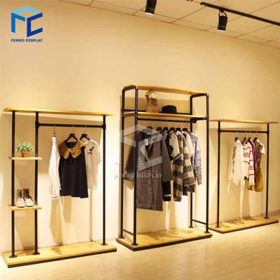 China Modern Or Customize Fashion Boutique Store Layout Clothes Display Rack , Clothes Show Rack For Kids for sale