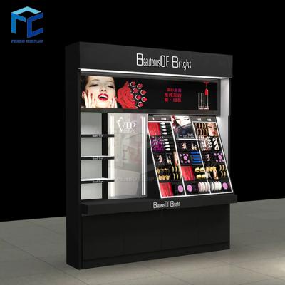 China MDF Cosmetic Plywood Wooden Shop Perfume Shop Counter Design, Cosmetic Shop Furniture Cosmetic Shop Counter Design for sale