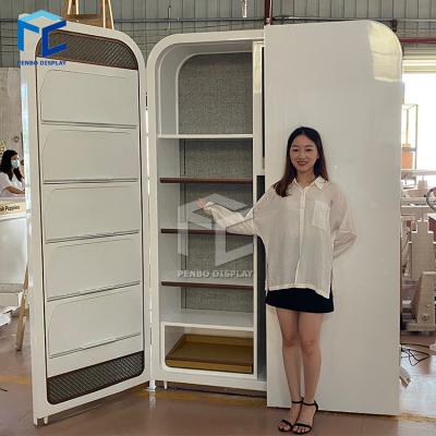 China China Factory Environmental Friendly Shoes Store Bags And Display Furniture Showcase Interior Design for sale