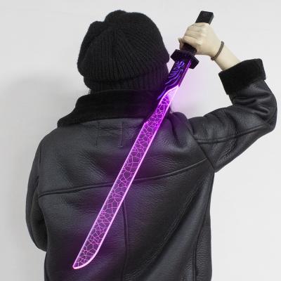 China High quality cosplay cool acrylic luminescent knife adult toys for sale