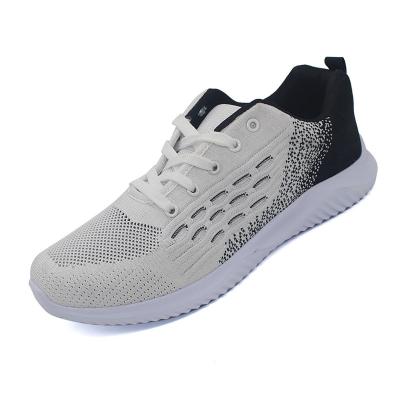 China Blue / White EVA Knit Low Top Cement Womens Low Cut Shoes With Cheap Price for sale