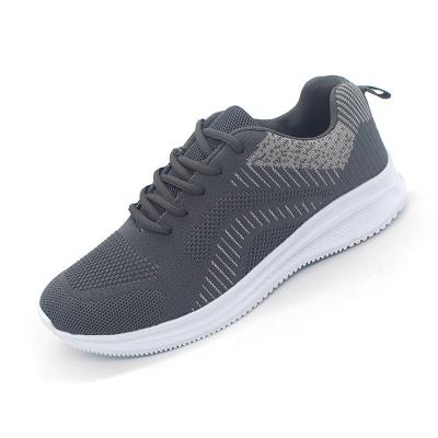 China EVA Gray Knit Low Top Cement Women Low Cut Shoes With Cheap Price for sale