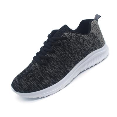 China EVA Black Knit Low Top Cement Women Low Cut Shoes With Cheap Price for sale