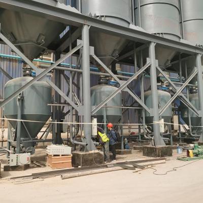 China Heat Resistant High Capacity Quartz Sand Powder Conveyor System Dilute Phase Pneumatic Conveying Conveying System for sale