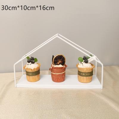 China Viable Customize Size Wedding Metal Dessert Stand Display Rack Wedding Decoration Dessert Tray Wedding Cake Stand for sale