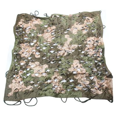 China Forest shape 210d military double-sided camo net military net netting loose roll for hunting for sale