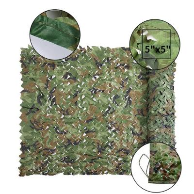 China Tactical Forest Outdoor Camping Jungle Woodland Camouflage Net Disguise Cover Making for sale