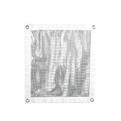 China High Quality Reflective Aluminum Netting Agriculture Greenhouse Farmhouse Garden Greenhouse Silver Aluminum Plastic Shade Net for sale