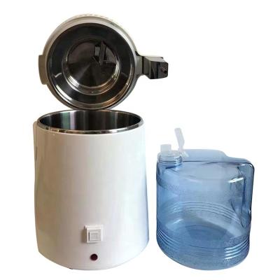 China Commercial Home Use Stainless Steel Portable Electric Pure Water Distilled Machine With Plastic Jug for sale