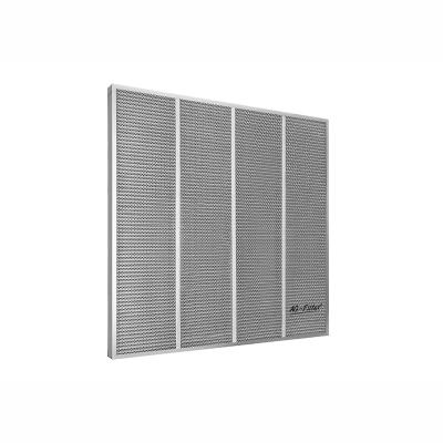 China Wholesale Industrial HVAC Manufacturing Semiconductor Industry Hospital Air Purifier Filter Custom Aluminum Frame High Temperature Resistance Air Conditioner/Filter for sale