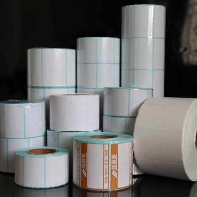 China 100mm*150mm Custom Thermal Paper Heat Sensitive Roll Sticker Hot Sale Label Paper Factory Price for sale