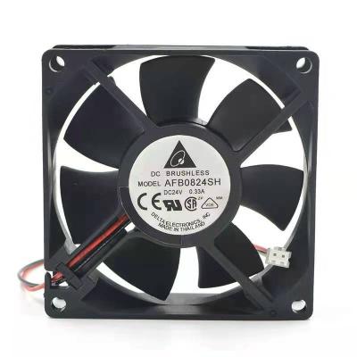 China Original chassis delta fan 80X80X25mm 24V 0.33A AFB0824SH4line forChassis, equipment heat dissipation, electrical appliances. for sale