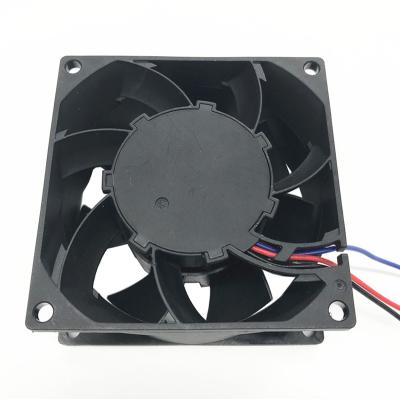 China Building Material Stores NMB Fan 80 mm 5500 RPM 12V Small Ventilation IP68 Waterproof Fan For Outdoor LED Display 8038 Tube Axial Fan for sale