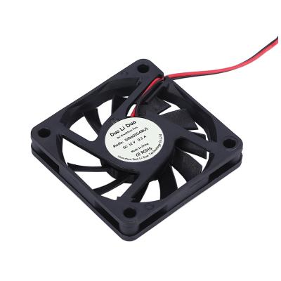 China Hotels IP68 Waterproof Cooler Fan Axial Mini Exhaust Electric Ventilation Fan 60x60x10 mm Brushless 60mm DC 12v Fan Super Silence for sale