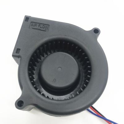 China Mini 12v 75mm Hotel Blower Dehumidifier Fan Motor Blower Fan 12 Volt Car Air Purifier Fan for sale