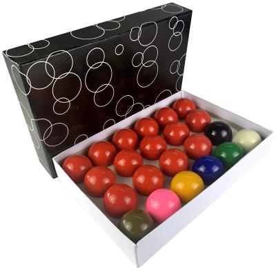 China Resin China Professional Manufacture Custom Billiard Pool Balls 52.5mm for sale