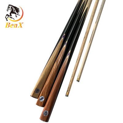 China OEM Benxiao H-1 High Quality Ash Pool Sticks Snooker Billiard Wood Cues Wedge / Snooker & Snooker Cues for sale