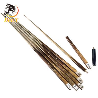 China Hand Made Billiard Manufacturing Price Standard Ash Wood Billiards / Snooker Sticks Cues for sale