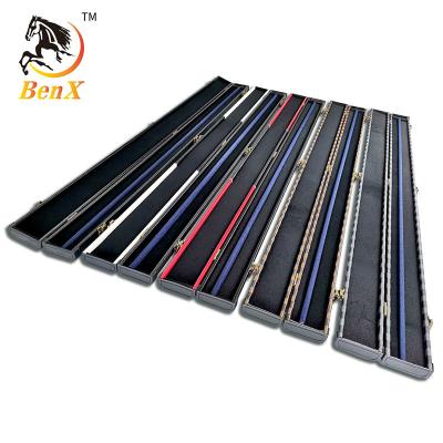 China Benxiao One Piece Strong Factory Cue Box Quality PU Pool Cue Box Style Direct Selling for sale