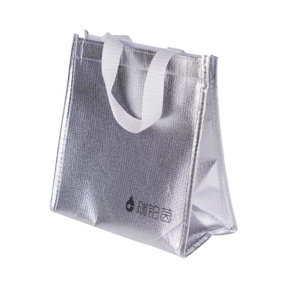 China Waterproof Cloth Tote Heat Insulation Milk Grocery Cooler Bag Portable Personalized Insulated Lunch for sale