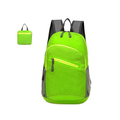 China Mountain Bike Bicycle Travel Folding Pocket Backpack Fujian Guangdong Foldable Nylon Bag for sale