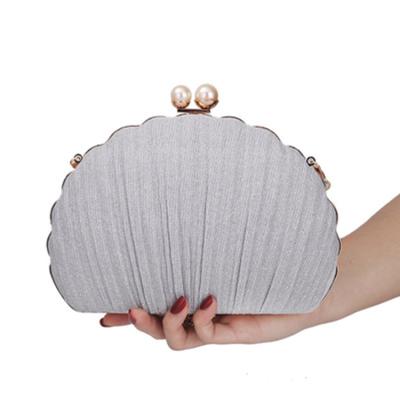 China Fashion Hot Selling Women Chain Cross - Body Shoulder Bag Sequin Shell Ladies Cute Purse Shiny Handbag for sale