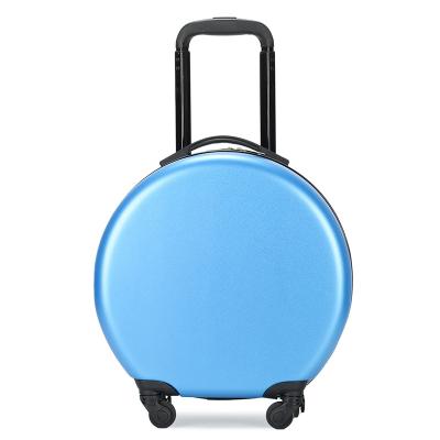 China Custom Spinner Children's Travel Model Trolley Case Universal Hard Shell Wheeled Suitcase Travel Luggage for sale