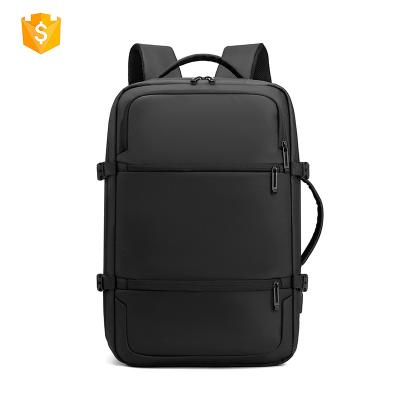 China Wholesale 15.6 Inch Student Laptop Backpack With USB Waterproof School Bag Logo Custom Durable Business Travel Oxford Usb for sale