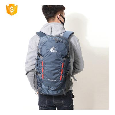 China With USB Guangzhou factory wholesale sports shoes bag anti theft ultralight large camping hiking backpack for sale