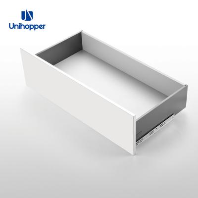 China Contemporary Wholesale Unihopper Drawer Fittings Push Open Tandem Interior Kitchen Drawer System H170 for sale