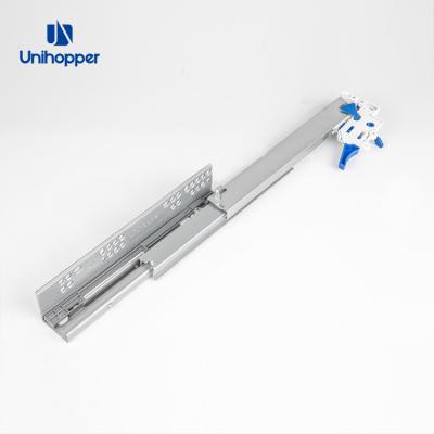 China Modern full soft& 3 dimension adjustment function extension self-closing Unihopper hidden slide for sale