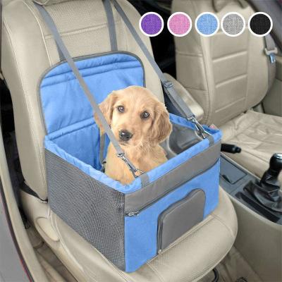 China Hot Sell Custom Breathable Front Height Increasing Seat Car Dog Car Pack Travel Dog Bed Portable Pet Car Barrier for sale