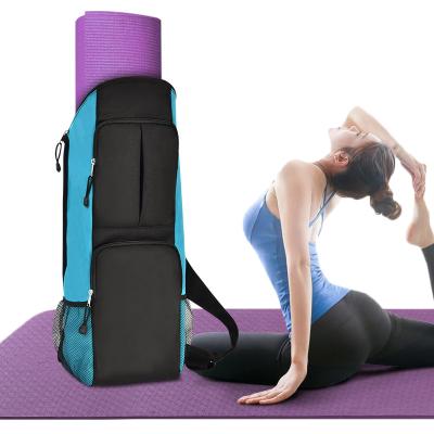 China Polyester; Nylon Yoga Mat Bag Oem High Quality Carry Yoga Mat Bag Easy for sale