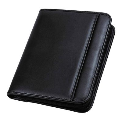 China Schools & Offices Factory Direct Sales Multiple Card Slots Clip Multifunctional PU Leather Pencil Case for sale