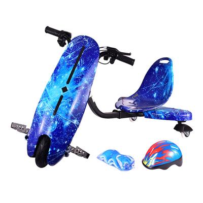 China Unisex Electric Tricycle 3 Wheel Drift Scooter Kids Electric Drift Scooter for sale