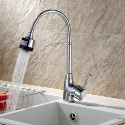 China The thermostatic taps combine the main bathroom spraying of functions turning the hot mixer flexible sink of cold water kitchen the hole that simple chrome polite for sale