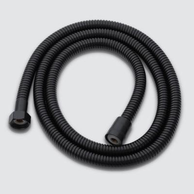 China Modern Flexible 1.5M Black Stainless Steel Bathroom Hand Shower Accessories Hose Bidet Sprayer Water Pipe for sale