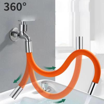 China Modern Water Pipe Sink Supply PVC Faucet Spout Connector Extendable Kitchen Bathroom Accessories Hose Pipe for sale